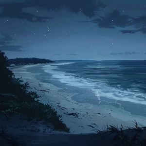 Tranquil Ocean Vibes for Nighttime Rest