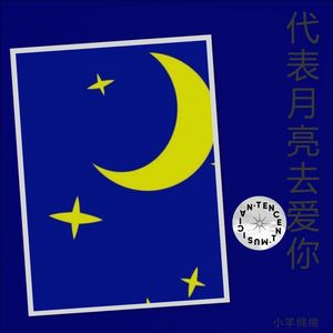 代表月亮去爱你