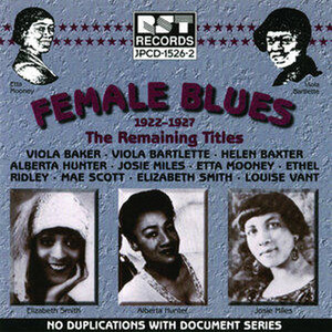 Female Blues - the Remaining Titles (1922-1927)