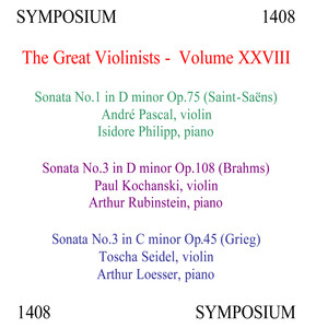 The Great Violinists, Vol. 28