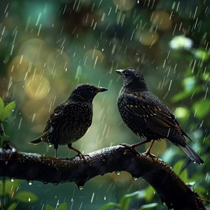 Nature's Calm: Binaural Rain and Birds for Relaxation