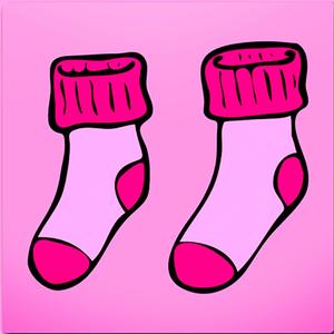 pink socks