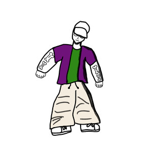 Широкие штаны (Explicit)