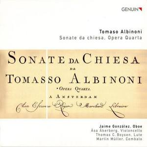 ALBINONI, T.G.: Sonatas (Gonzalez, Akerberg, Boysen, Muller)