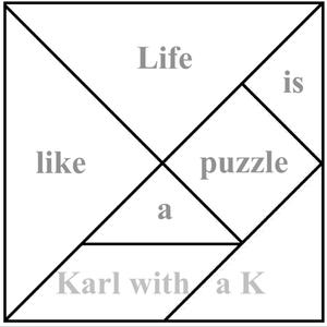 Life is like a puzzle