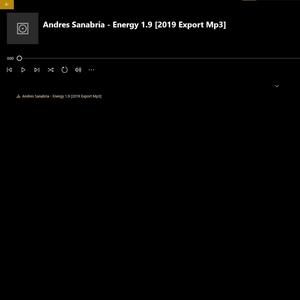 Energy 1.9 2019 Export MP3