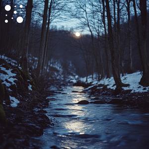 Moonlit Stream Tranquility