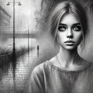 I have eyes, but all I see is gray.