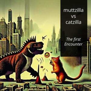 Muttzilla vs Catzilla: the first encounter