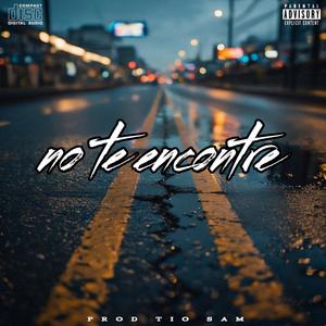 No Te Encontre