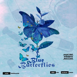 Blue Butterflies