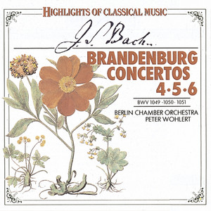 Brandenburg Concertos 4-6