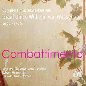 Complete muziekwerken van Graaf Unico Wilhelm van Wassenaer, Vol. 2