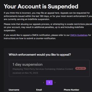 Twitch banned me (Explicit)