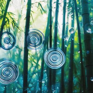 Refreshing Forest Echoes: Peaceful Morning Birdsong and Bamboo Water Sounds for Rejuvenation, Balance, and Positivity