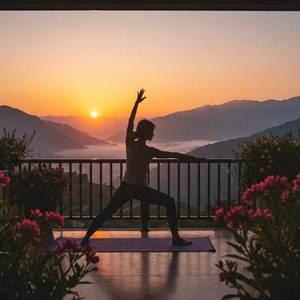 Breath and Stretch in Morning Light