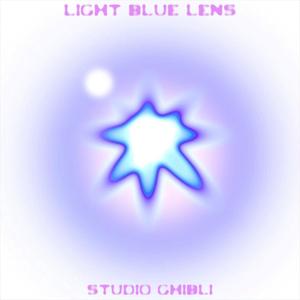 light blue lens