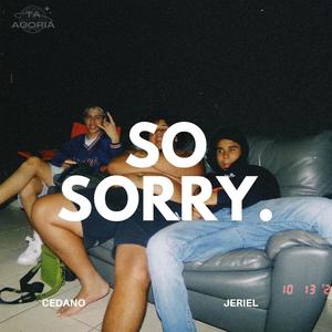 So sorry