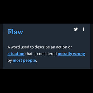 Flaw (Explicit)