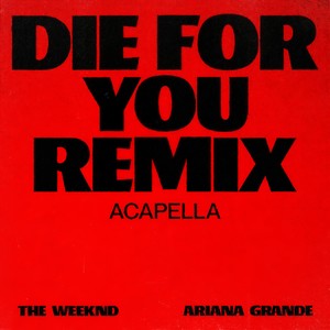 Die For You (Remix Acapella)封面