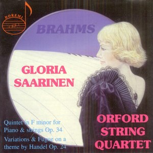 Brahms: Piano Quintet in F Minor & Variations on a Theme by Handel