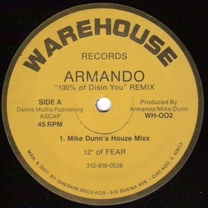 100% of Dissin You (Mike Dunn's House Mix)