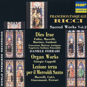 Francesco Pasquale Ricci: Sacred Works, Vol. 2