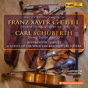 GEBEL, F.X.: Double String Quintet in D Minor, Op. 28 / SCHUBERTH, C.: String Octet in E Major, Op. 23 (Hoffmeister Quartet)