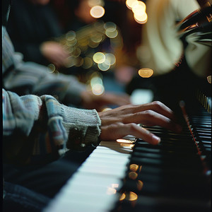 Noches De Galería De Jazz Elegantes