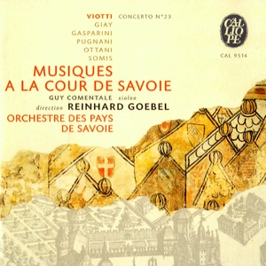 Musiques à la cour de Savoie