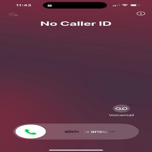 No Caller ID