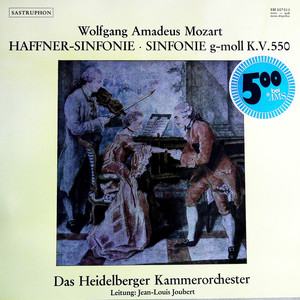 Haffner-Sinfonie; Sinfonie G-moll K.V.550（黑胶版）