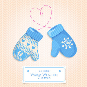 따듯한 털장갑 (Warm Woolen Gloves)