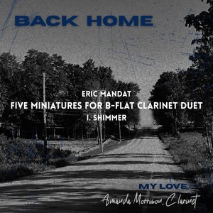 Five Miniatures for B-Flat Clarinet Duet - I. Shimmer
