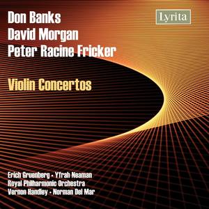Fricker, Morgan & Banks: Violin Concertos
