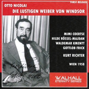 Otto Nicolai : Die Lustigen Weiber von Windsor (Wien 1958)