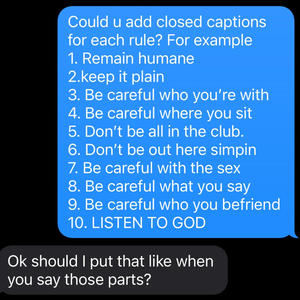 RULES THAT APPLY TO RELAX (Explicit)