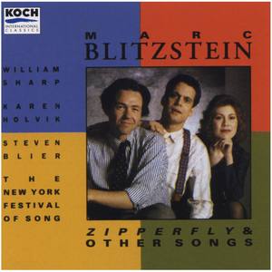 Blitzstein: Zipperfly And Other Songs