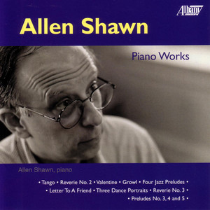 Allen Shawn - Three Dance Portraits for piano four-hands - Hard Edged