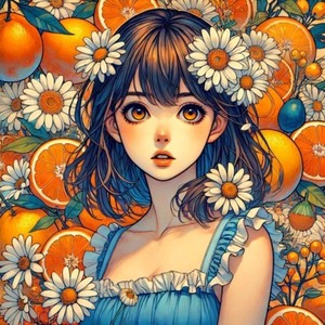 オレンジ色の夢の中で