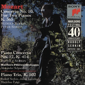 Mozart: Concerto for 2 Pianos in E-Flat Major, K. 365, Piano Concerto No. 12 in A Major, K. 414 & Piano Trio No. 3 in B-Flat Major, K. 502