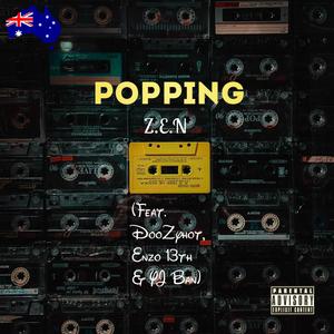 POPPING (feat. Doozyhot, YJ Ban & Enzo 13th) [Explicit]