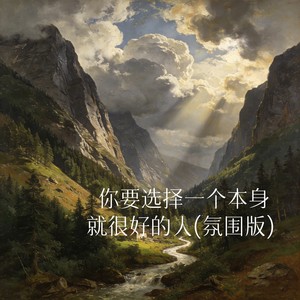 你要选择一个本身就很好的人 (氛围版)