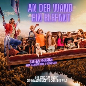 An der Wand ein Elefant