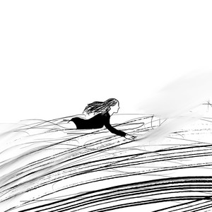 paddling through silence