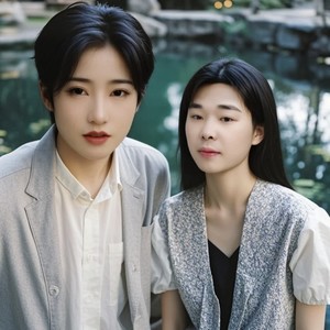 我俩就像美鸳鸯