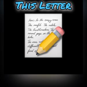 This Letter (Explicit)