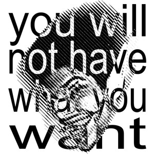 You Will Not Have What You Want