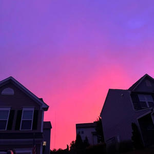purple sky