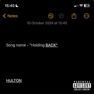 Holding Back (Hulton) (Explicit)